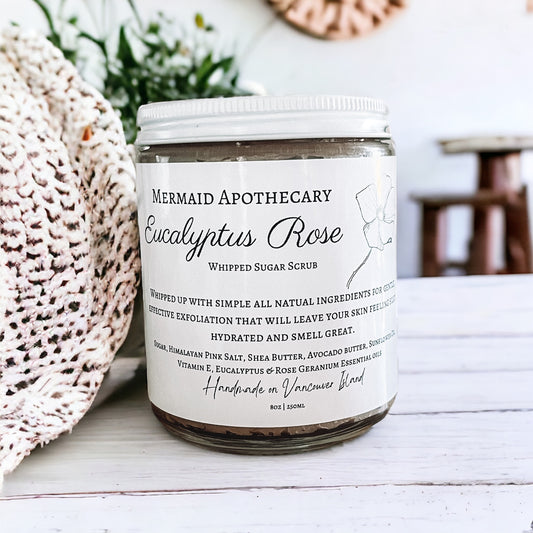 Eucalyptus Rose Whipped Body Scrub
